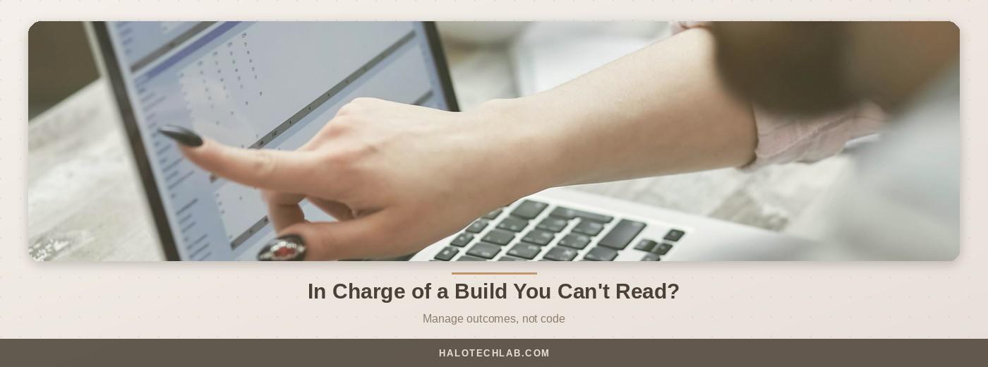 How to Manage a Development Team When You're Not Technical